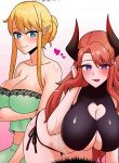 Mother and Daughter Demons from another world manga free